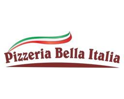 Pizzeria Bella Italia logo.